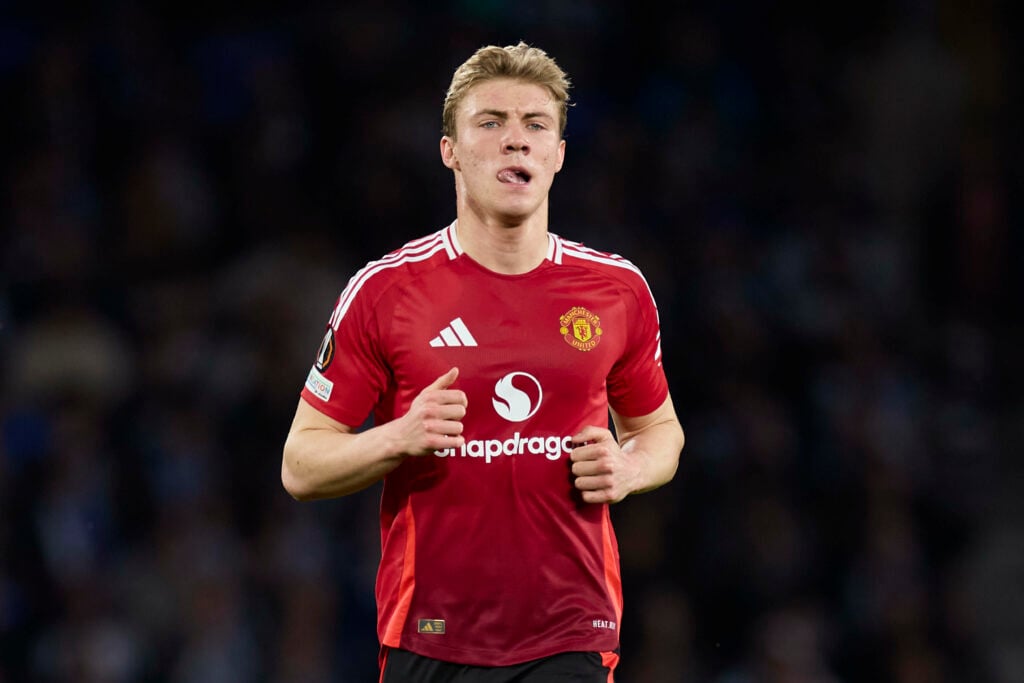 Rasmus Hojlund at Manchester United