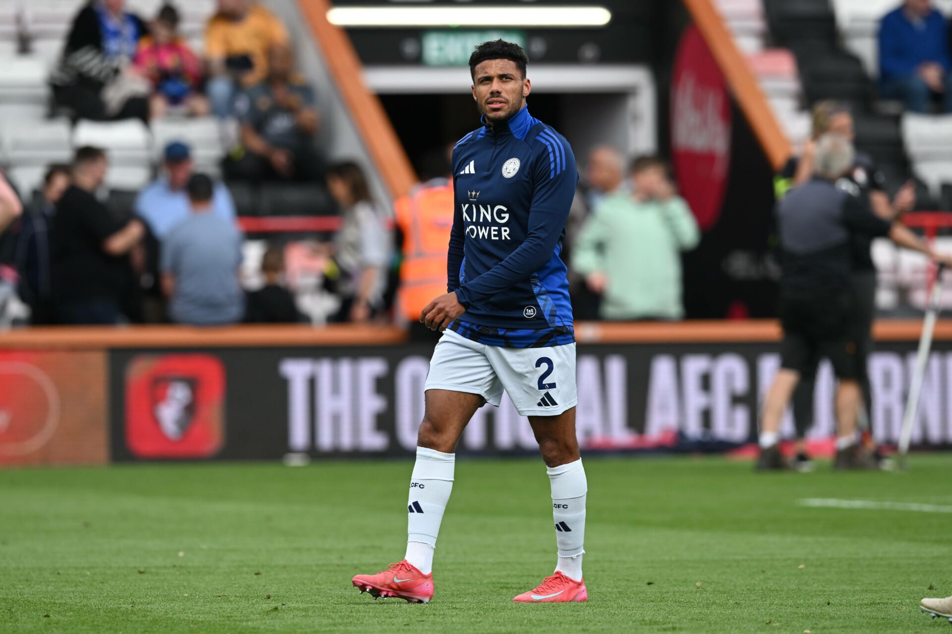 Leicester City defender James Justin