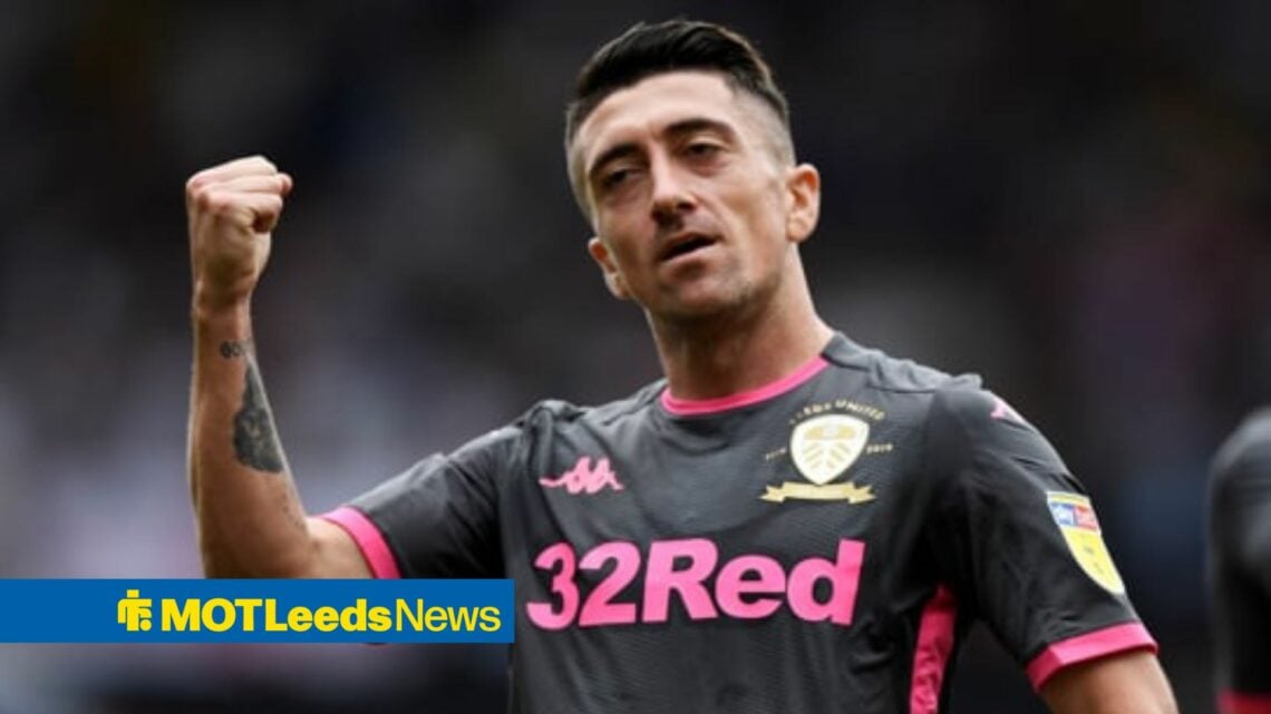 Pablo Hernandez in action for Leeds United.