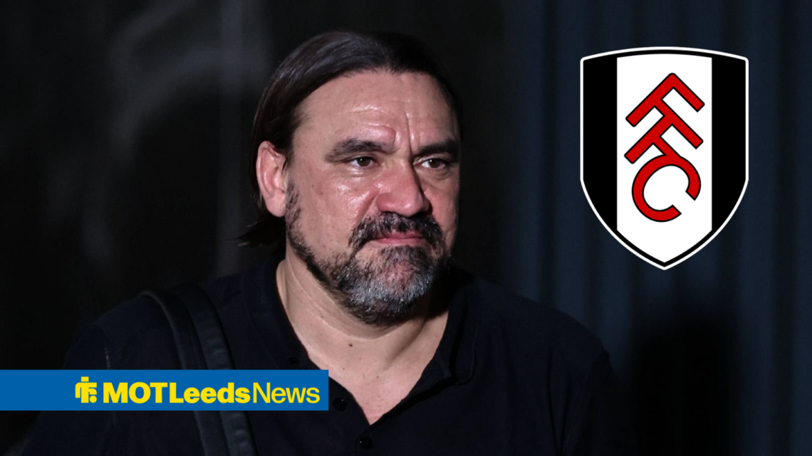 Leeds United manager Daniel Farke, Fulham badge