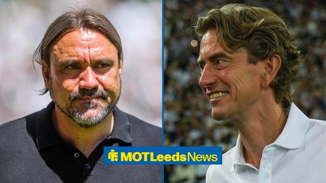 Daniel Farke and Thomas Frank in side by side image