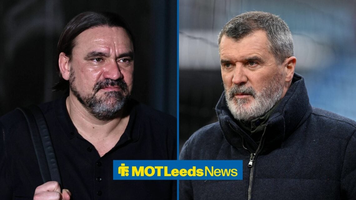 Daniel Farke and Roy Keane side-by-side