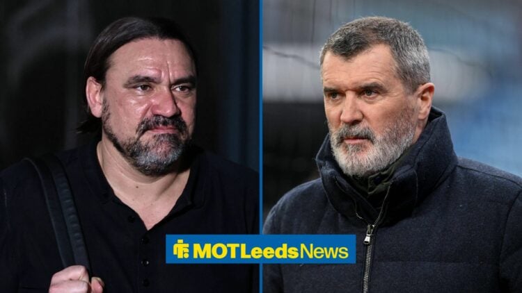 Daniel Farke and Roy Keane side-by-side