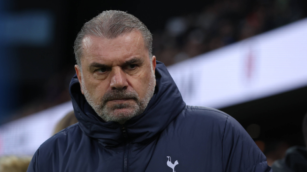 Ange Postecoglou at Tottenham