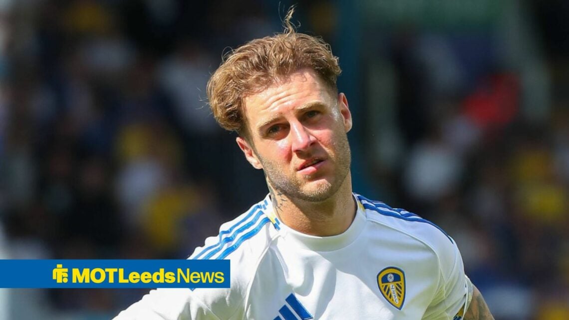 Joe Rodon in a Leeds United home kit
