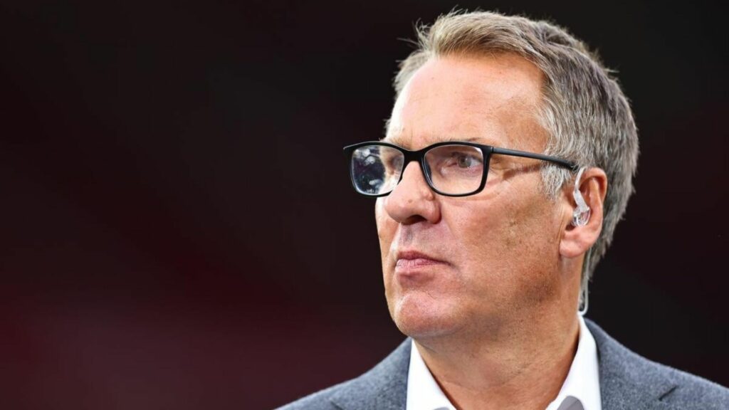 Paul Merson looking concentrated