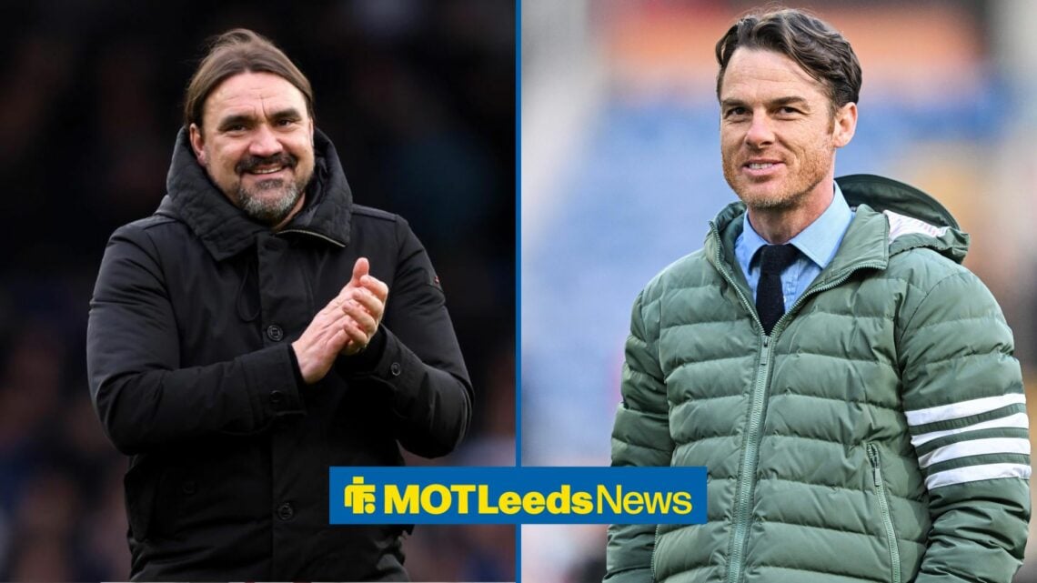 Daniel Farke and Scott Parker stood side biy side.