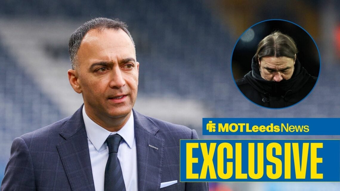 Paraag Marathe looking concerned and Daniel Farke in circular inset