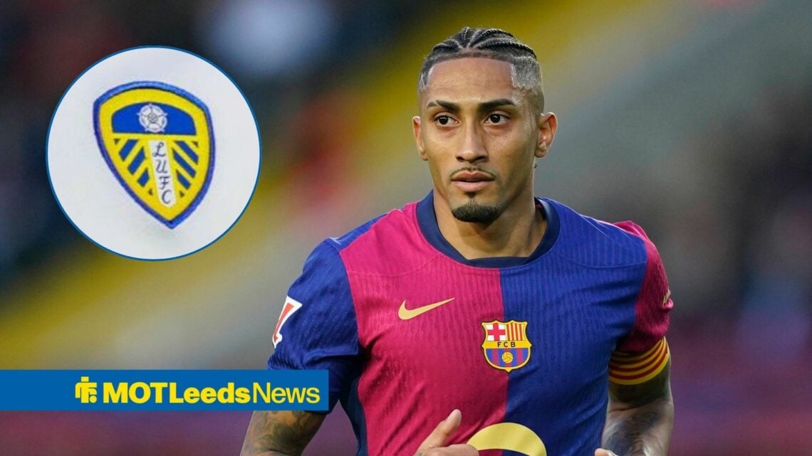 Former Leeds star Raphinha.