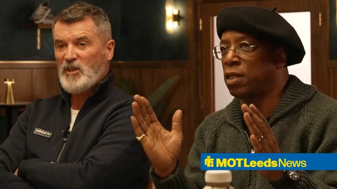 Premier League pundits and former players Roy Keane and Ian Wright