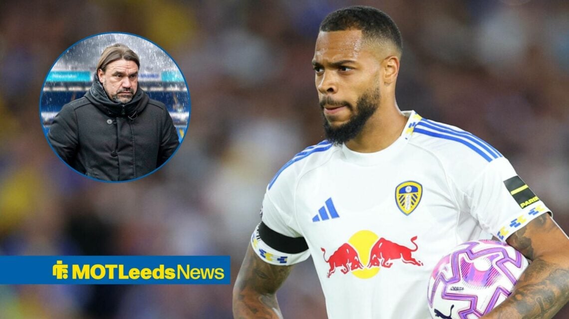 Lukas Nmecha with Daniel Farke in frame