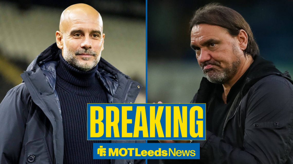 Pep Guardiola and Daniel Farke