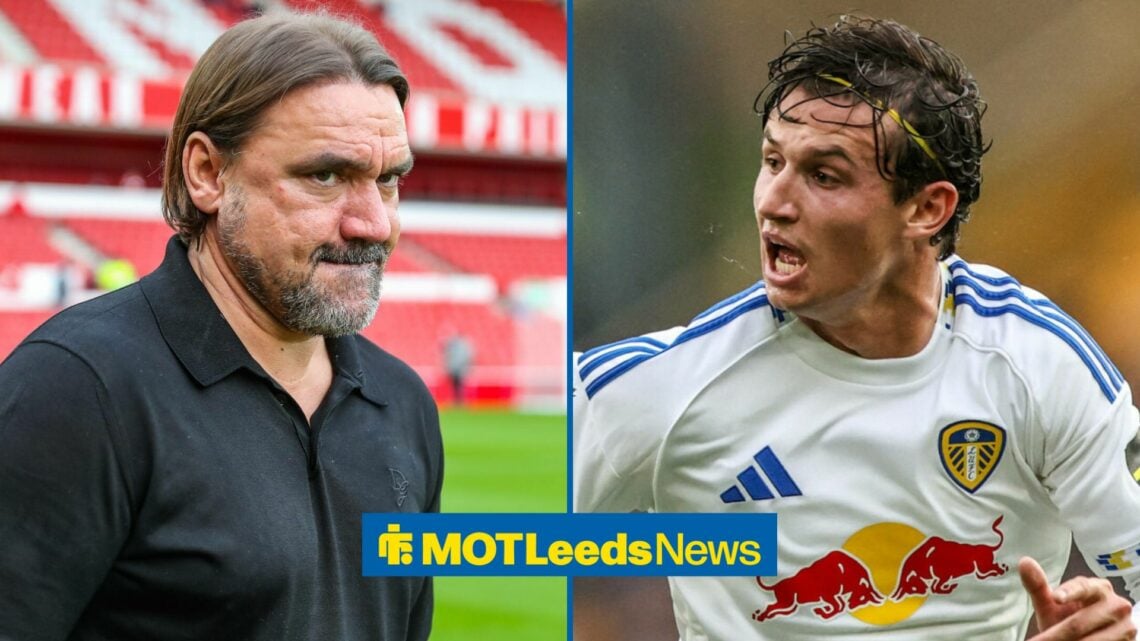 Daniel Farke and Brenden Aaronson