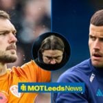 Lucas Perri, Daniel Farke (inset) and Karl Darlow