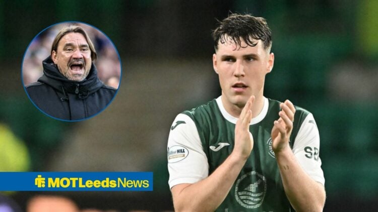 Josh Mulligan alongside a circle inset of Daniel Farke.