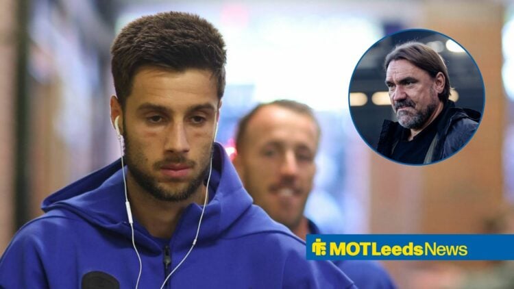 Ilia Gruev alongside a circle inset of Daniel Farke.