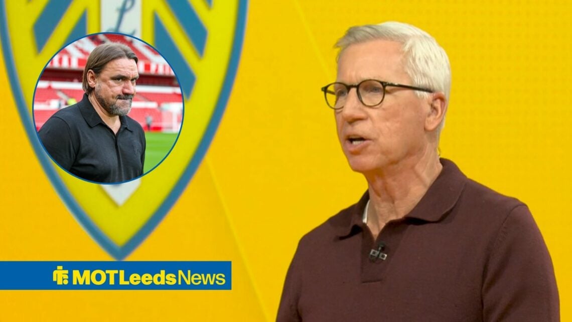 Alan Pardew alongside a circle inset of Daniel Farke.