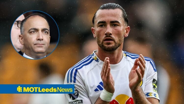 Jack Harrison and Paraag Marathe looking at one another.