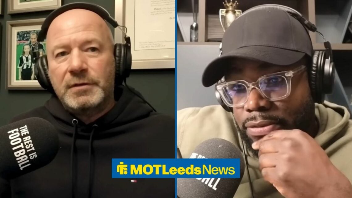 Alan Shearer and Micah Richards on The Rest Is Football.