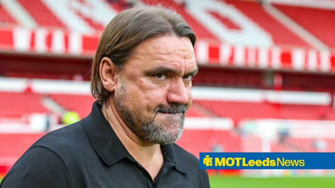Daniel Farke at the City Ground