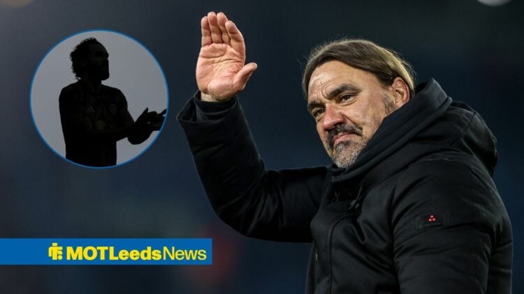 Leeds manager Daniel Farke with Dominic Calvert-Lewin inset