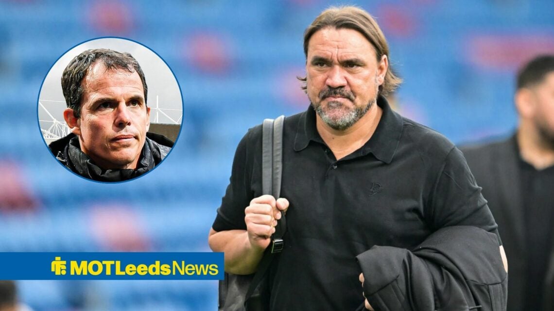 Daniel Farke next to Regis Le Bris
