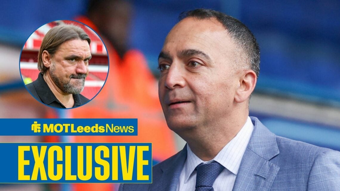 Paraag Marathe next to a circular inset of Daniel Farke