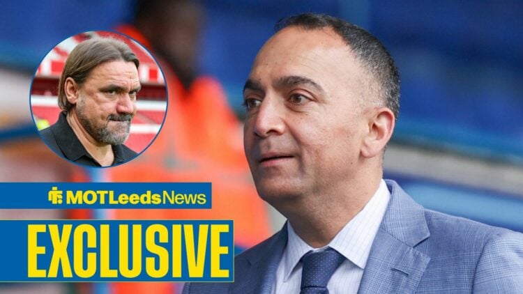 Paraag Marathe next to a circular inset of Daniel Farke