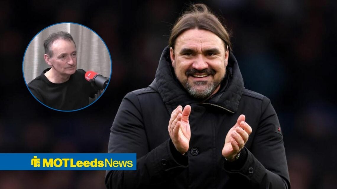 Daniel Farke next to Pat Nevin