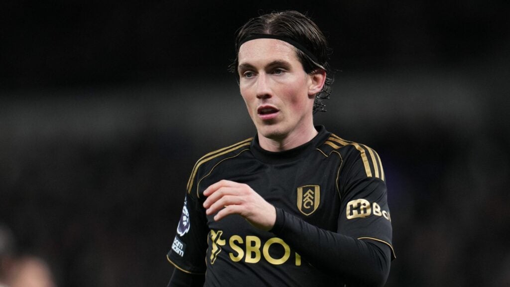 Harry Wilson playing for Fulham