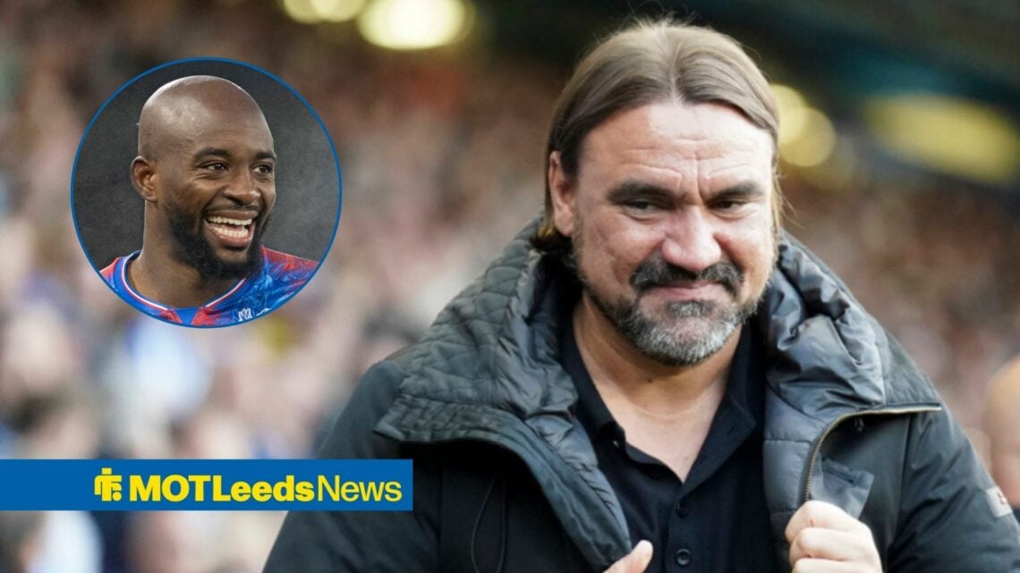 Daniel Farke with Jean-Phillipe Mateta in frame