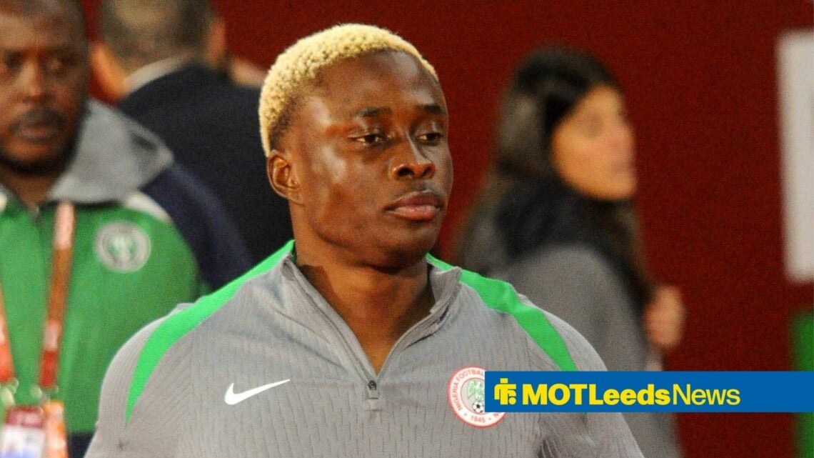 Tochukwu Nnadi in a Nigeria kit.