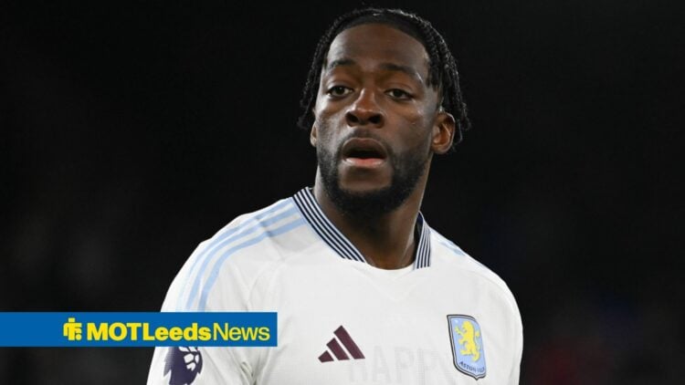 Axel Disasi playing for Aston Villa