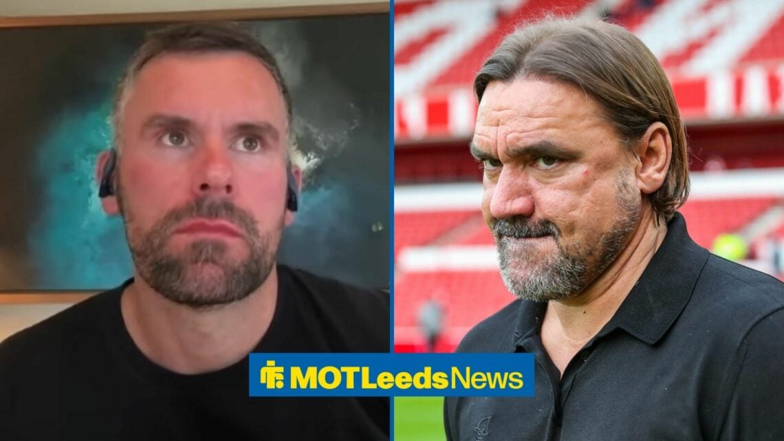Daniel Farke next to Ben Foster