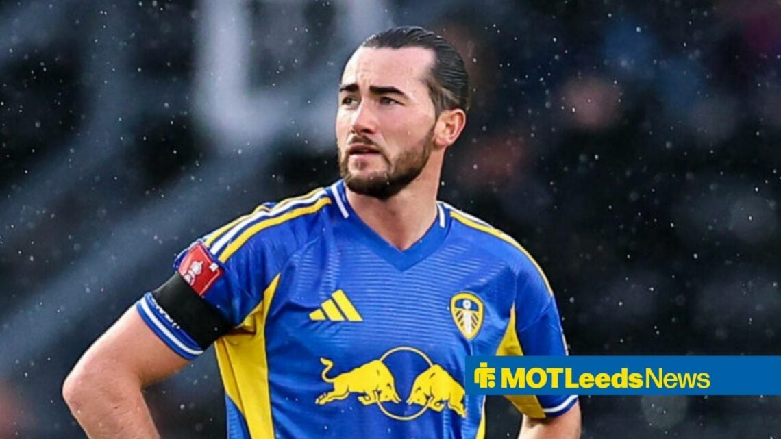 Jack Harrison in a Leeds shirt