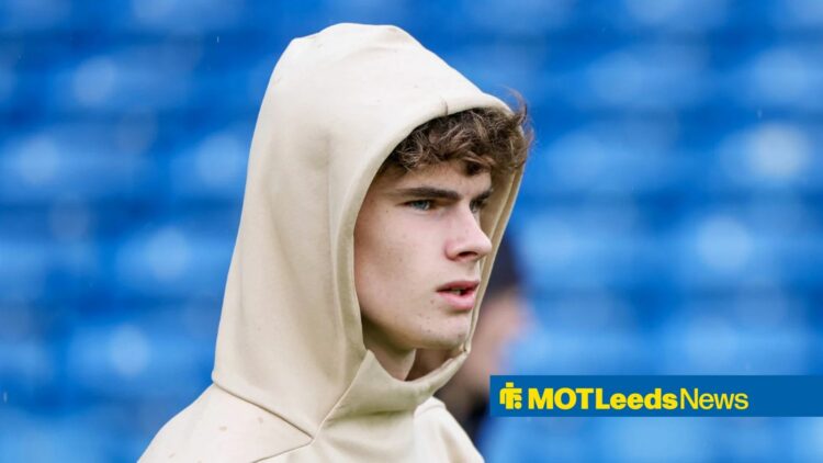 Leeds United striker Harry Gray