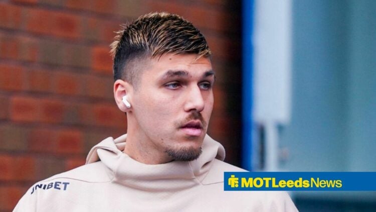 Leeds United forward Joel Piroe