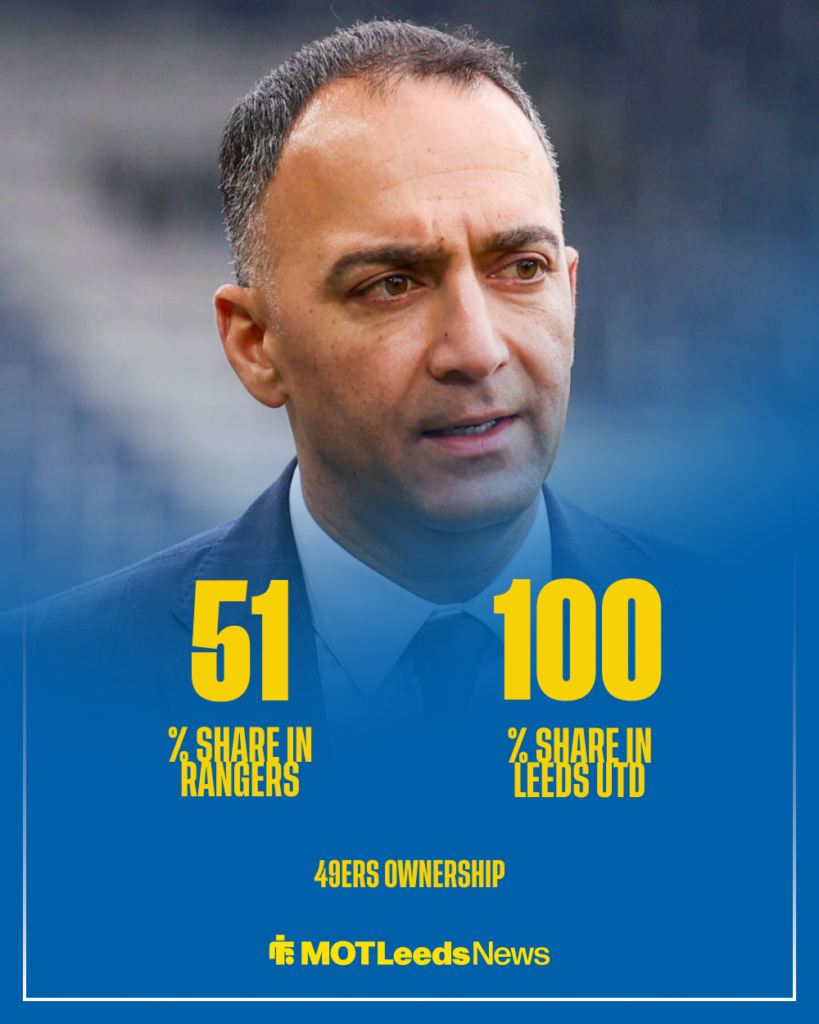 Leeds United Rangers 49ers ownership