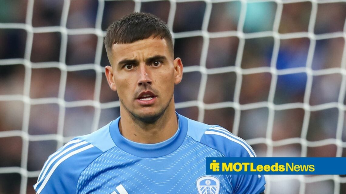 Karl Darlow in action for Leeds