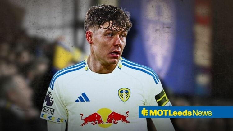 Jorgen Strand Larsen in a Leeds shirt