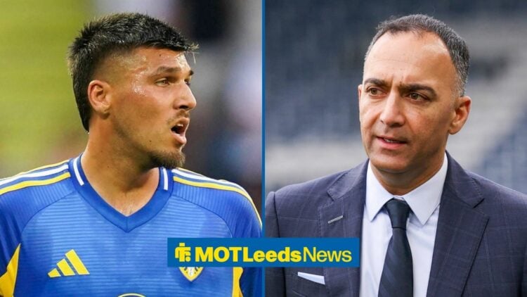 Joel Piroe looking sad in the direction of Paraag Marathe.