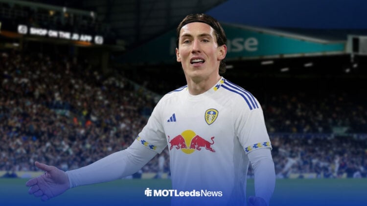 Harry Wilson in a Leeds United kit