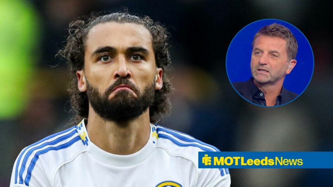 Dominic Calvert-Lewin alongside a circle inset of Tim Sherwood.