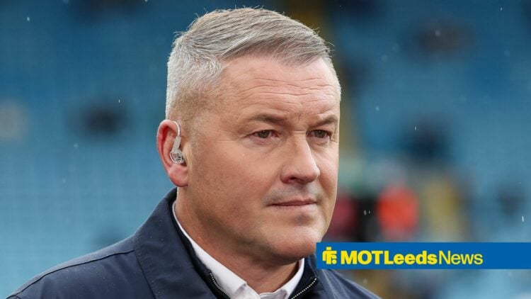 Paul Robinson looks on