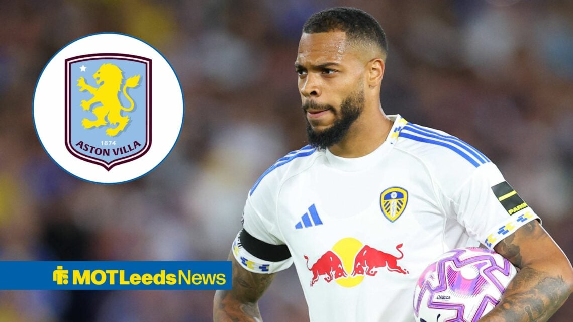 Lukas Nmecha of Leeds United during the Premier League match between Leeds United and Everton at Elland Road, Leeds