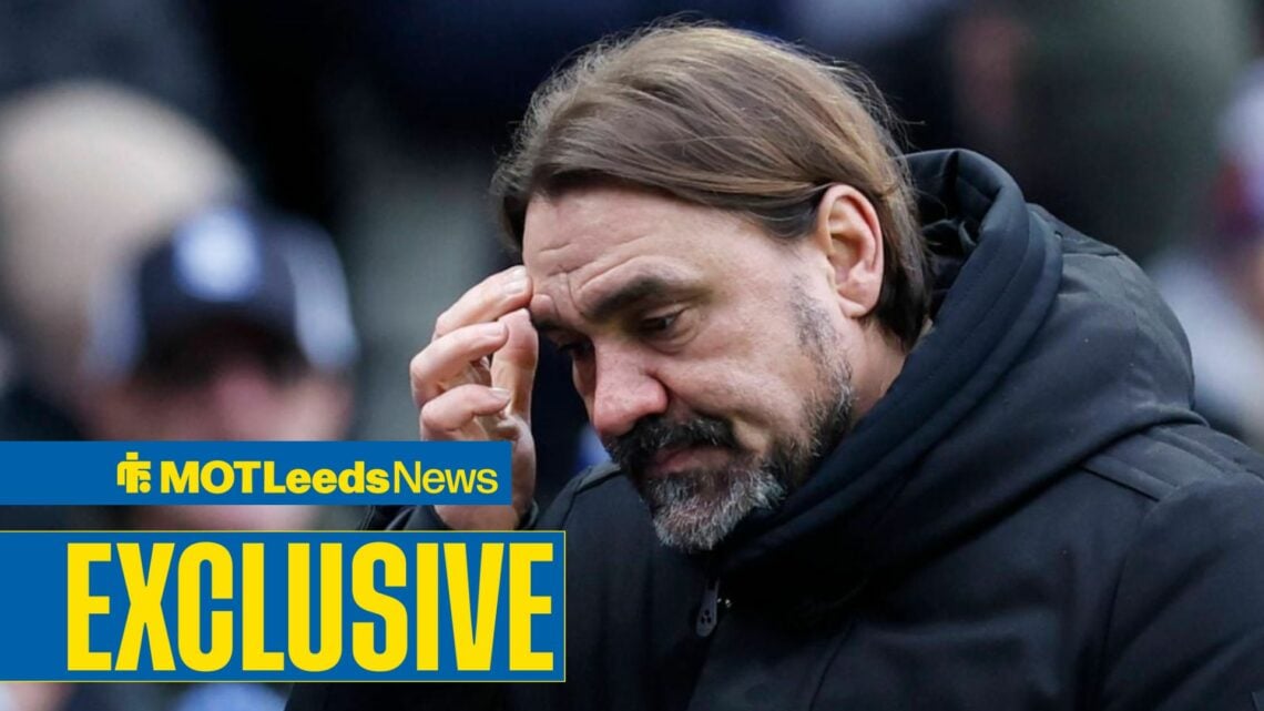 Daniel Farke looking disappointed