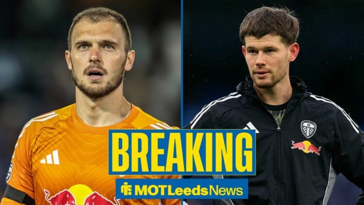 Lucas Perri and Illan Meslier side-by-side