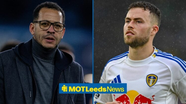 Liam Rosenior and Gabriel Gudmundsson split image