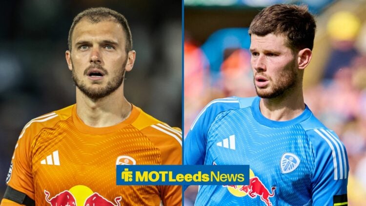 Lucas Perri and Illan Meslier side-by-side