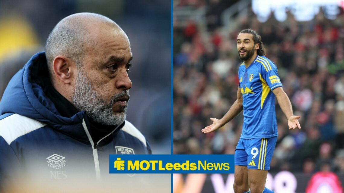 Nuno Espirito Santo and Dominic Calvert-Lewin.